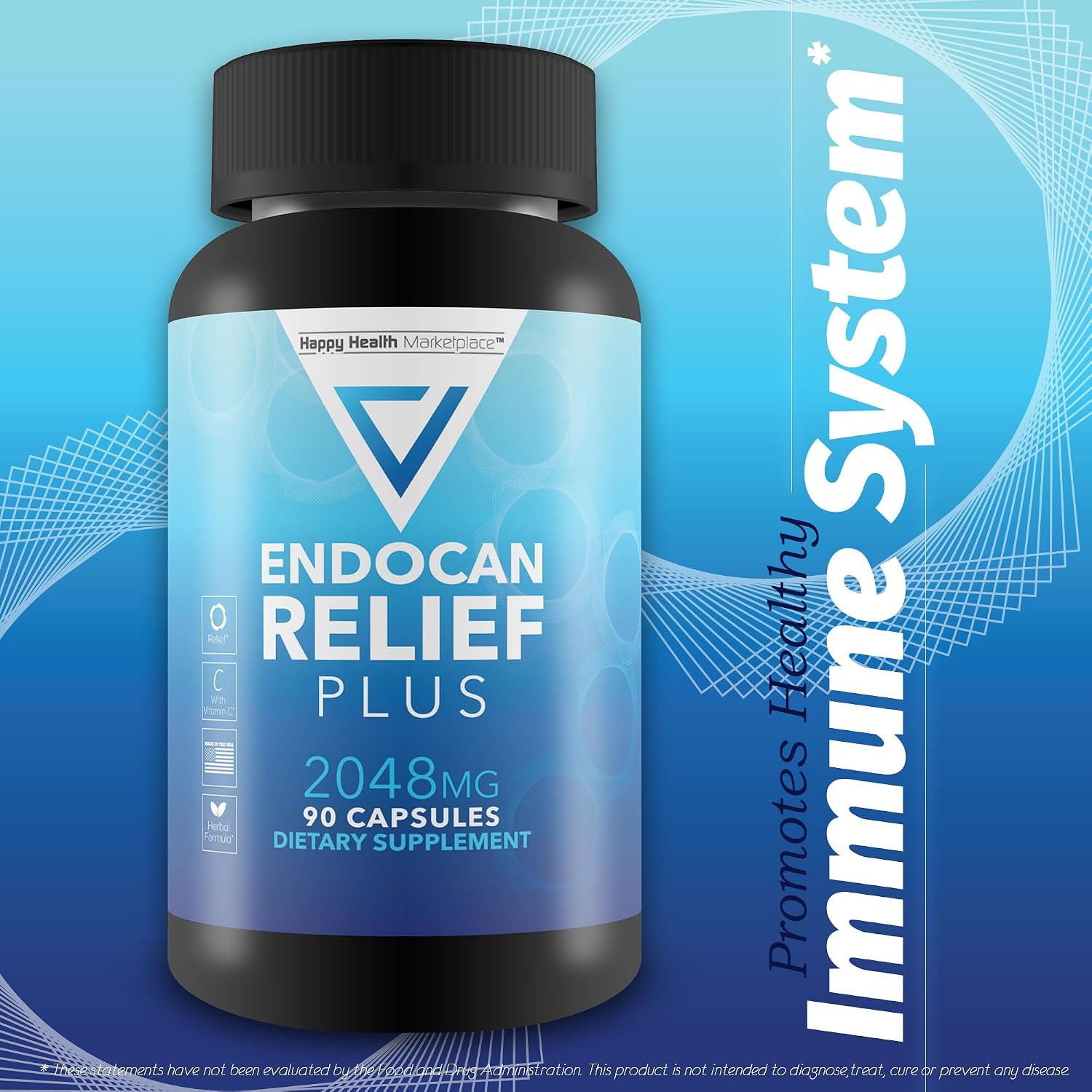 Endocan Relief Plus - Fórmula Herbal Natural para Alivio de Molestias y Malestar