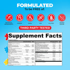 My Spectrum Heroes Multivitamínico Infantil - Acetil-L-carnitina, Colina, Coenzima Q10, Inositol, MSM, MTHF, NAC (150 Cápsulas)