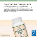 Double Wood Citrus Bergamot - 1000mg, 60 Cápsulas (Certificado NSF)