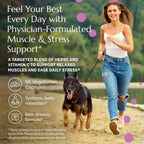 Neurobiologix Daily Tension Release - Suplemento Herbal con Valeriana y Vitamina C, 120 Cápsulas