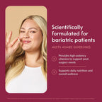 Bariatric Advantage Ultra Multi Sin Hierro - Multivitamínico de Alta Potencia, 90 Cápsulas