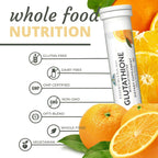 Essential Glutathione con Vitamina C y Electrolitos - 20 Wafers Efervescentes