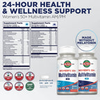 KAL Plus Multivitamínico 2 en 1 para Mujeres 50+ - 120 Comprimidos