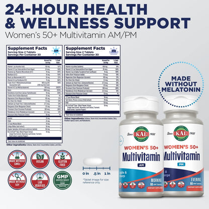 KAL Plus Multivitamínico 2 en 1 para Mujeres – Energía y vitalidad: Las vitaminas del grupo B y el magnesio – Image 3