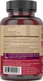 DEVA Multivitamínico y Mineral Prenatal Vegano - Una Tableta al Día - 90 Comprimidos Vegetarianos - Pack de 2