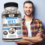 Kaya Naturals Multivitamínico para Hombres - Complejo Multivitamínico y Mineral - Apoyo Prostático - 180 Cápsulas Vegetales