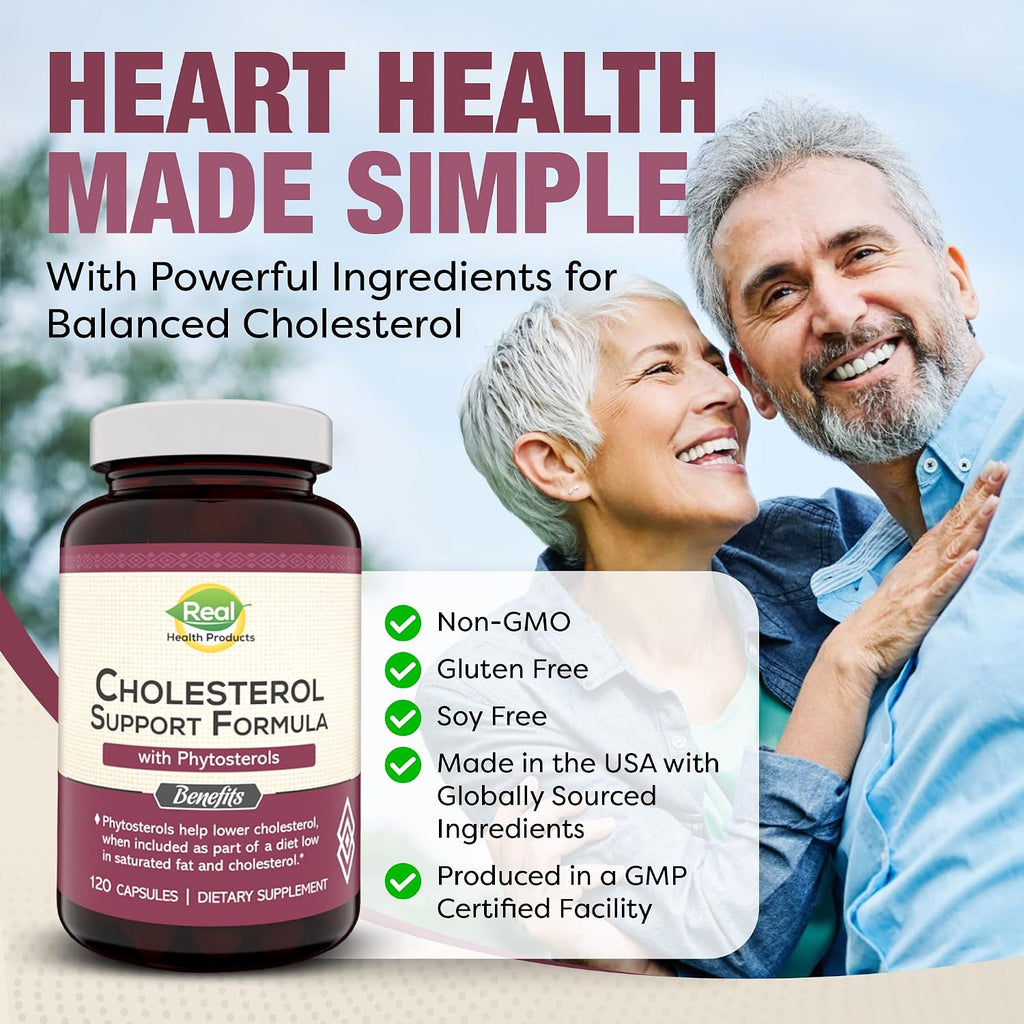 Advanced Cholesterol Health Complex con Esteroles Vegetales - 120 Cápsulas