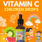 Arymar Vitamin C Drops – Gotas de Vitamina C, 60 ml, Sabor Naranja, Vegano