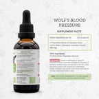 Wolf's Blood Pressure de Secrets of the Tribe - Complemento Herbario Cardiovascular para Perros, 60 ml