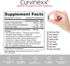 Curvinexx Suplemento Natural para el Realce y Firmeza del Busto (3 Botellas)