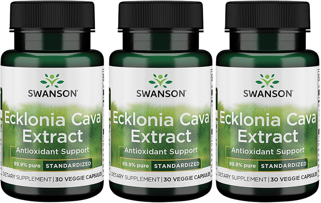Swanson Ecklonia Cava Extracto 53 mg, 30 Cápsulas Veganas
