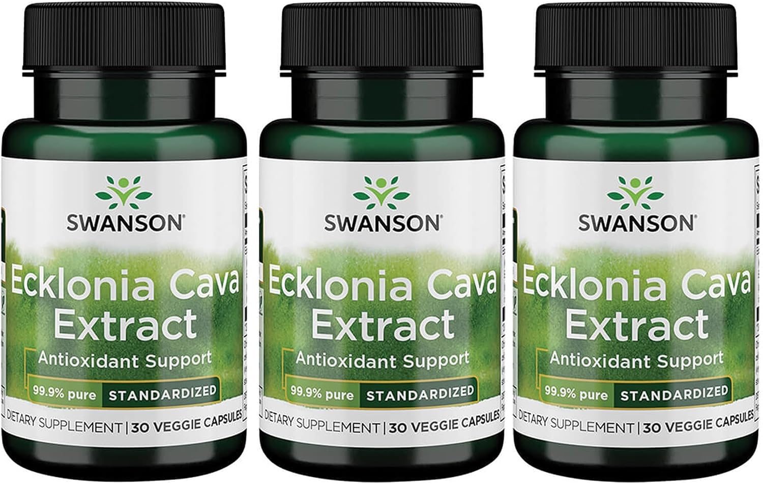 Swanson Ecklonia Cava Extracto 53 mg, 30 Cápsulas Veganas