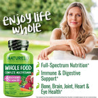 NATURELO Multivitamínico para Mujeres 50+ Sin Hierro - 240 Cápsulas Veganas