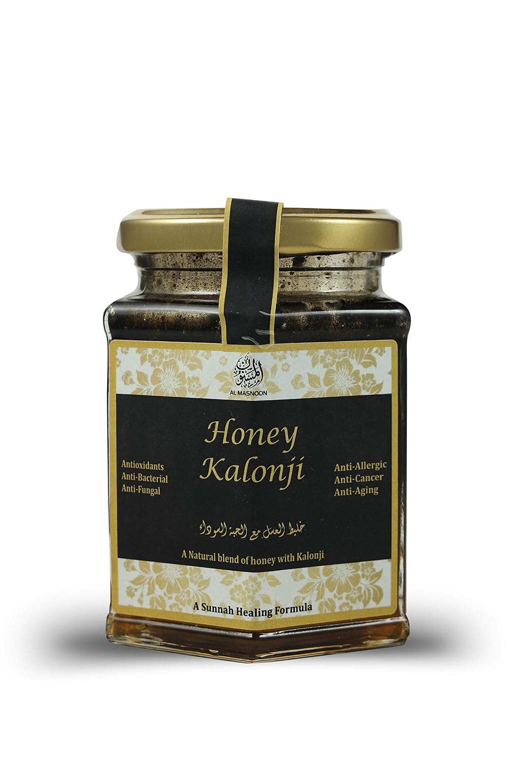 AL MASNOON Semilla Negra con Miel Pura 300g