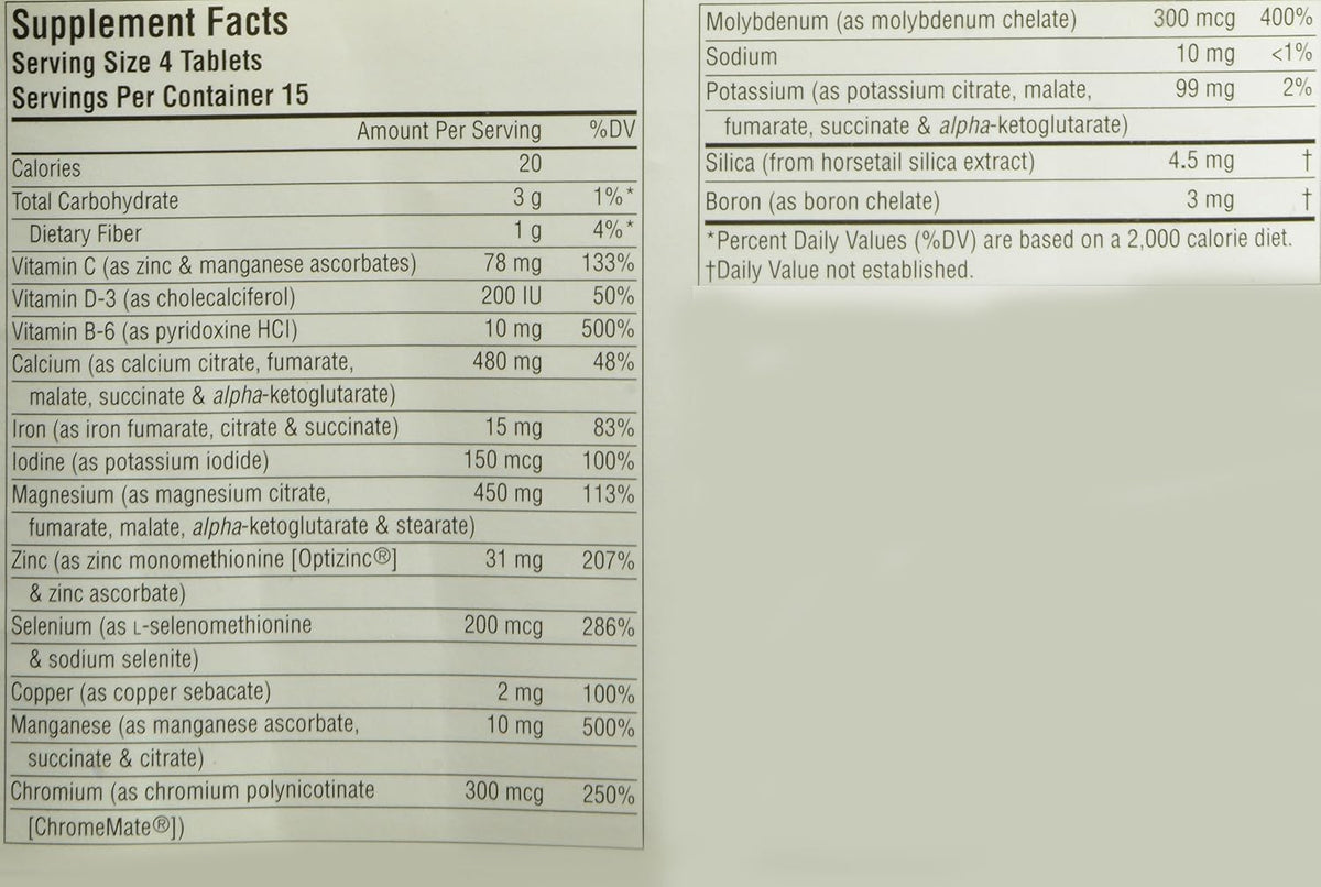 Source Naturals Life Minerals - Complejo Multimineral con Ciclo de Krebs, 60 Comprimidos – Image 5