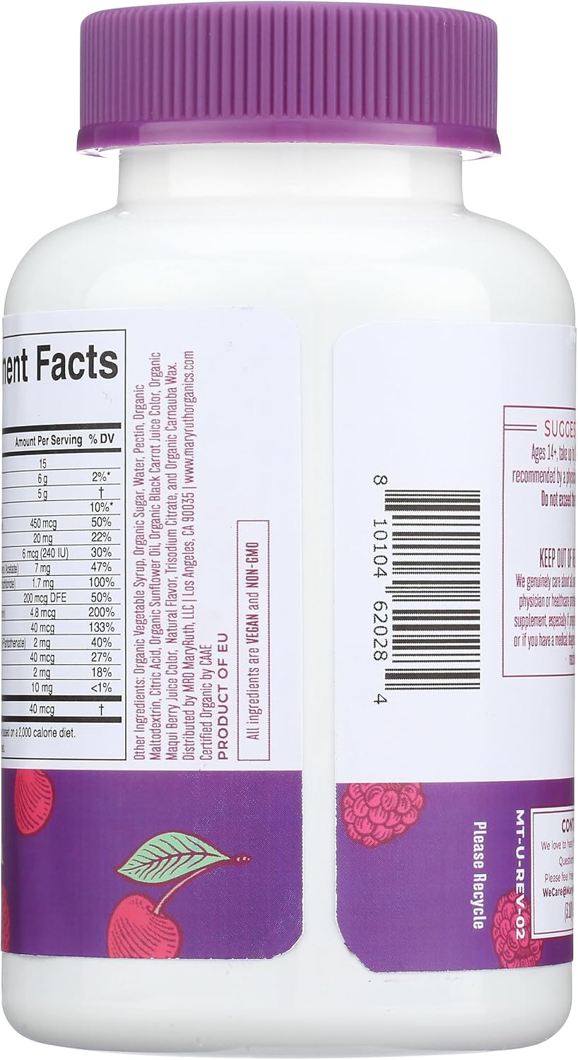 MaryRuth's Organics Multivitamínico para Hombres en Gominolas – 60 Gominolas