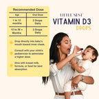 Baby Vitamin D3 Drops 400 UI – Gotas de Vitamina D3 para Bebés