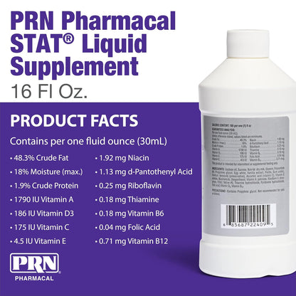 PRN Pharmacal STAT - Complemento Nutricional Hipercalórico - Ayuda a Restaurar Hidratación y Nutrición - Con Vitaminas A, – Image 2