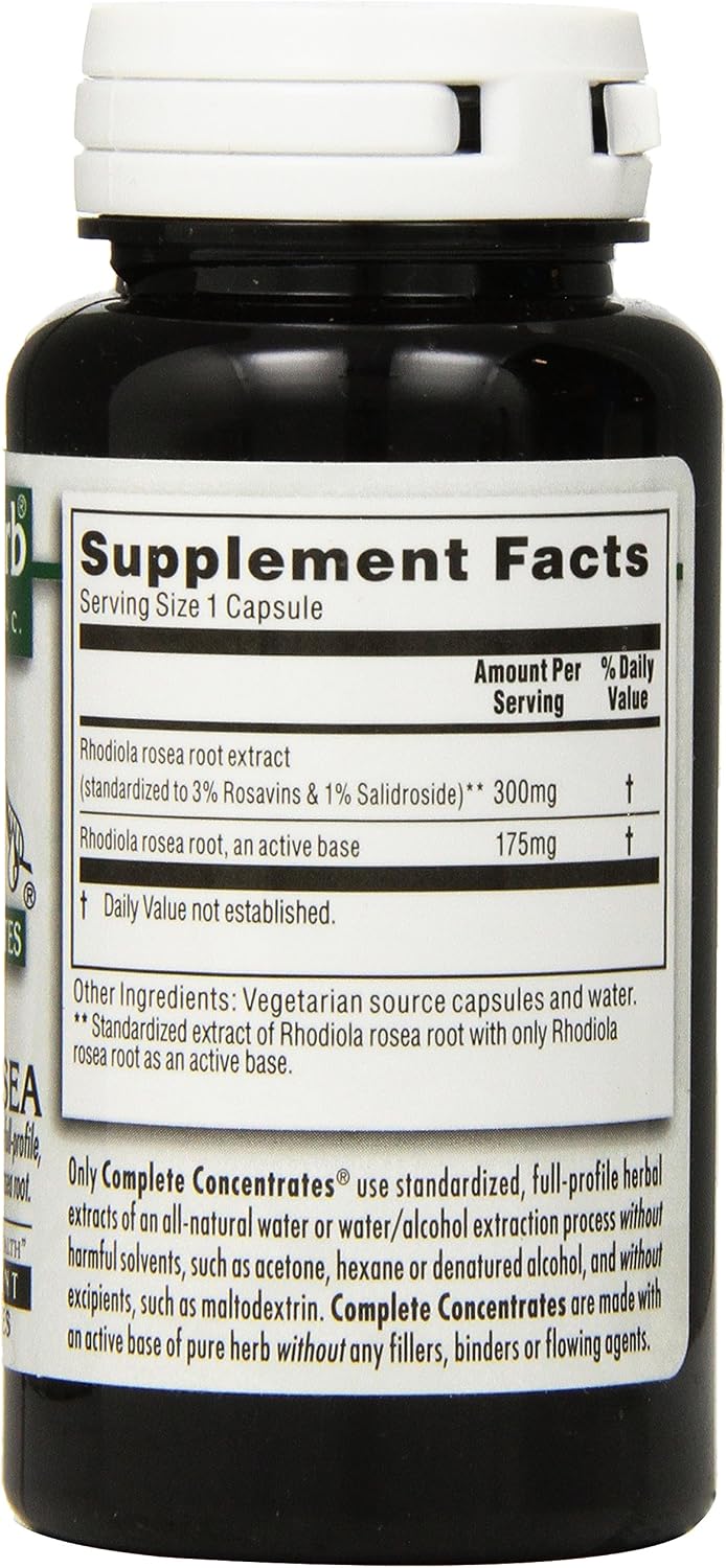 Kroeger Herb Rhodiola Rosea en Cápsulas Vegetales, 90 unidades