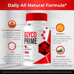 Glyco Prime Advanced Blood Formula Cápsulas - Suplemento Oficial GlycoPrime (2 Paquetes)