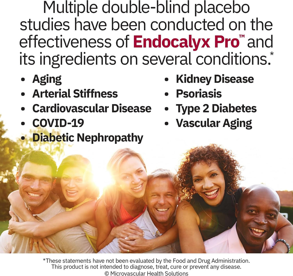 Endocalyx Pro – Suplemento para el Glicocálix Endotelial – 120 Cápsulas – Salud Vascular y Microcirculación