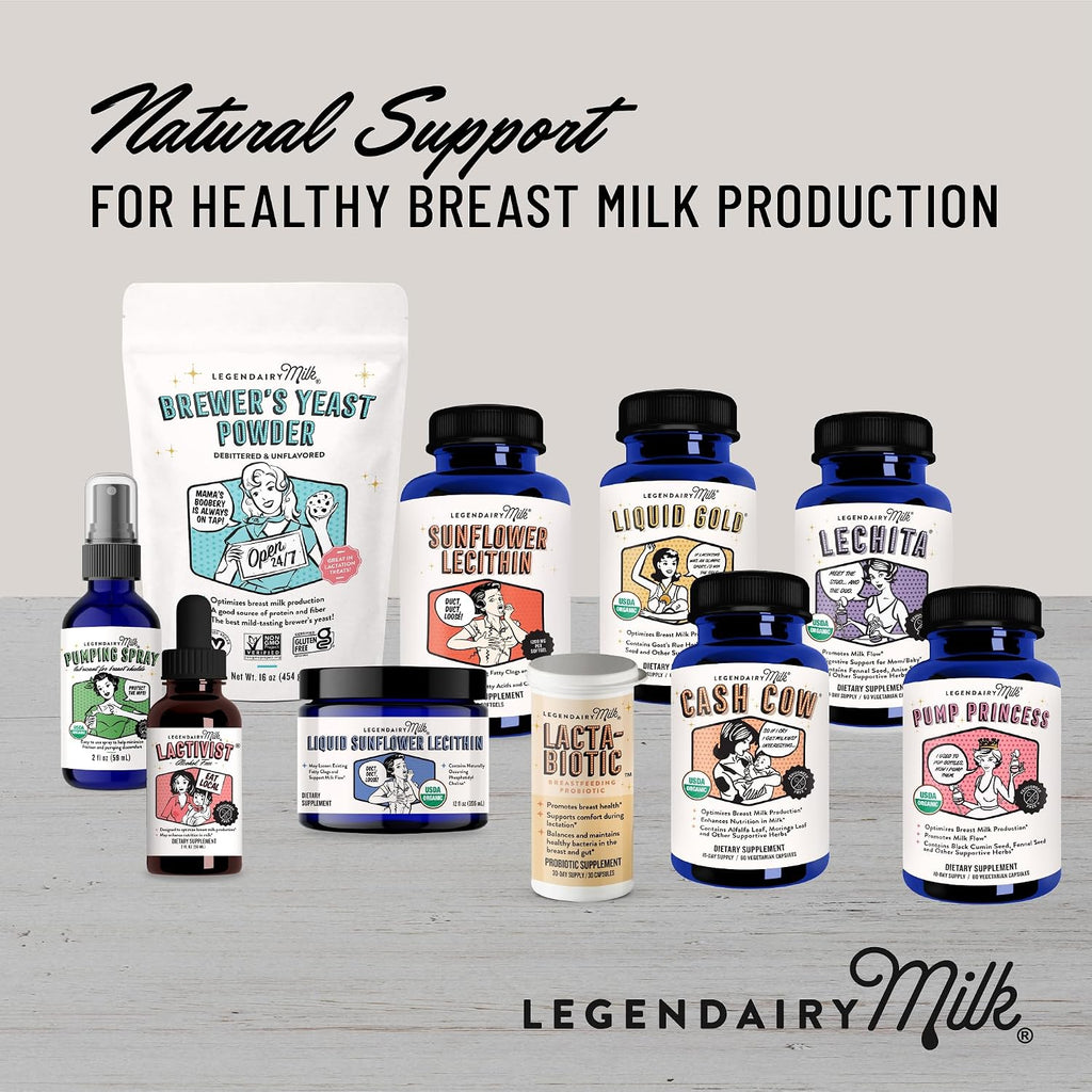 Legendairy Milk Lacta-Biotic Probiótico para la Lactancia | 30 Cápsulas
