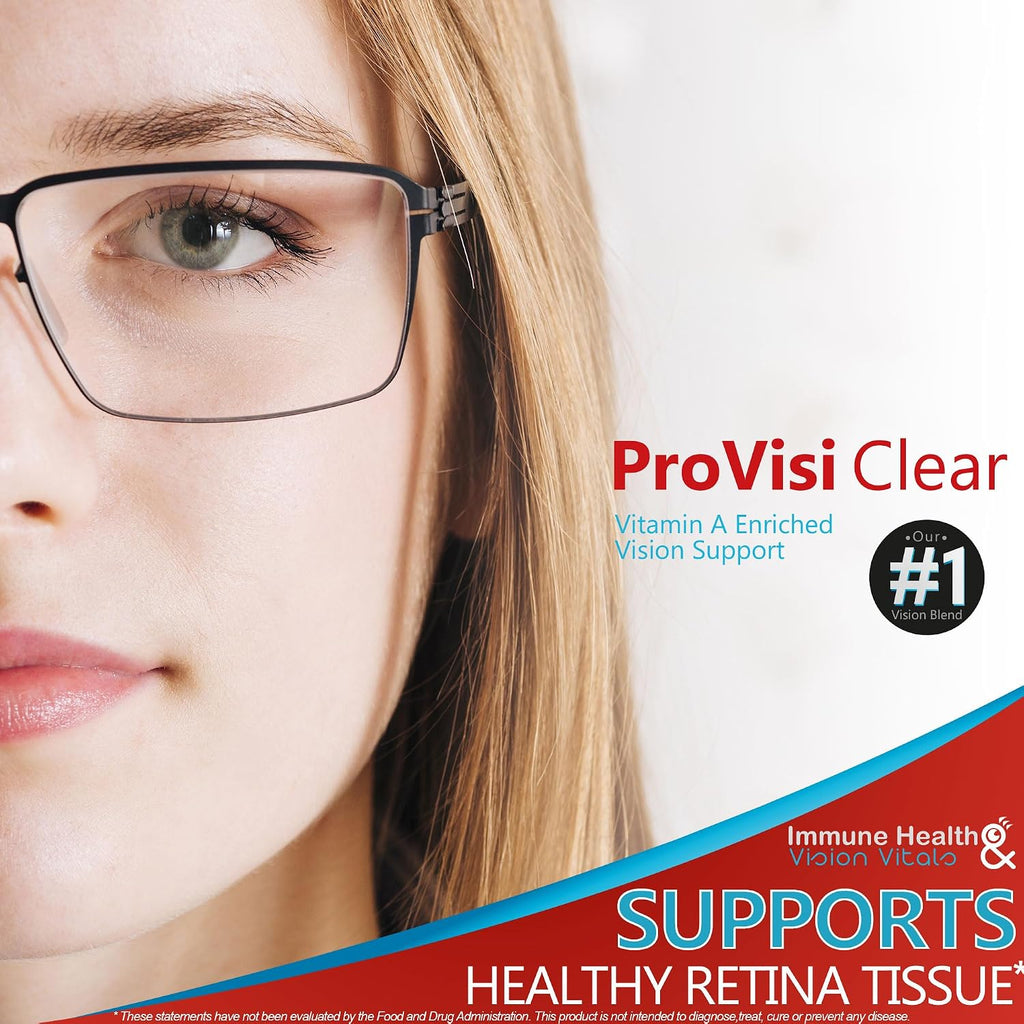 Pro VisiClear for Eyes - Suplemento de Vitamina A para la Vista