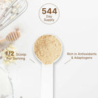 Maca Peruana Orgánica en Polvo - Forma Gelatinizada - 1.36 kg (3 libras)