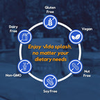 Vida Splash After-Alcohol Recovery Drink Mix, Tropical Punch, 12 Sticks