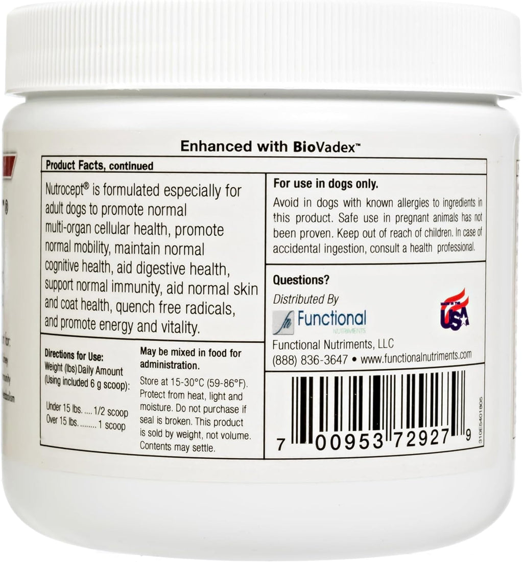 Nutrocept Suplemento para perros adultos – Protección celular y vitalidad
