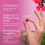 Garden of Life Organics Women's Gummies - Multivitamínico para mujeres con Metil B12, C y D3, Orgánico, Vegano, Sabor Bayas, 120 gomitas