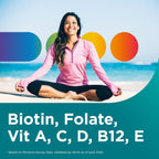 Centrum Multivitamínico Gominolas para Mujeres, Apoyo Inmunológico, Energía y Aspecto Saludable, 100 Gominolas (50 Días)