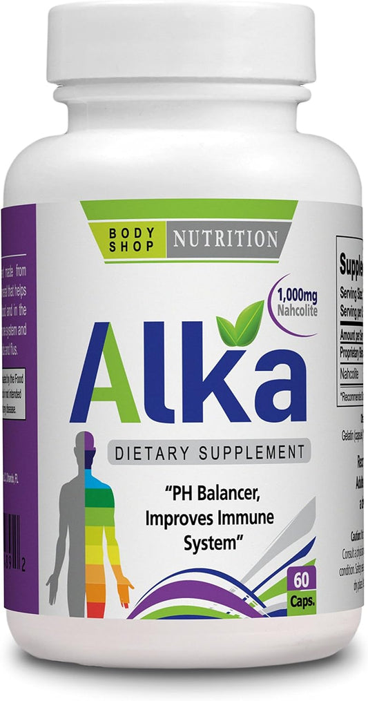 Alka - 700mg Nahcolita - 60 Cápsulas - Organic Farms Vitamins