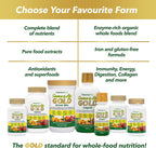 NaturesPlus Source of Life GOLD Multivitamínico - 180 Mini-Comprimidos