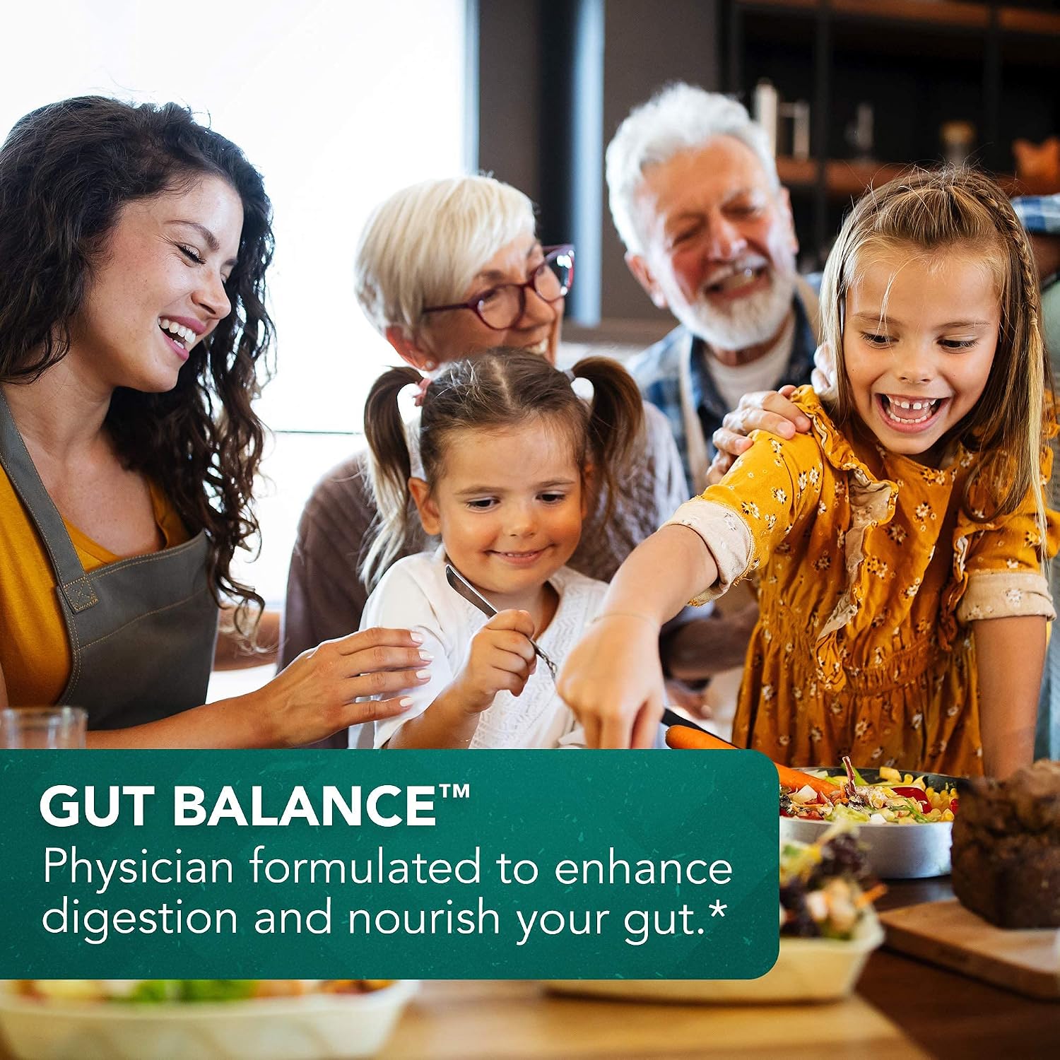 Vital Plan Gut Balance – Complemento Digestivo Avanzado con Slippery Elm, Berberina y Diente de León, 180 Cápsulas