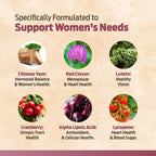 ForestLeaf Multivitamínico Diario para Mujeres, 60 Cápsulas Veganas