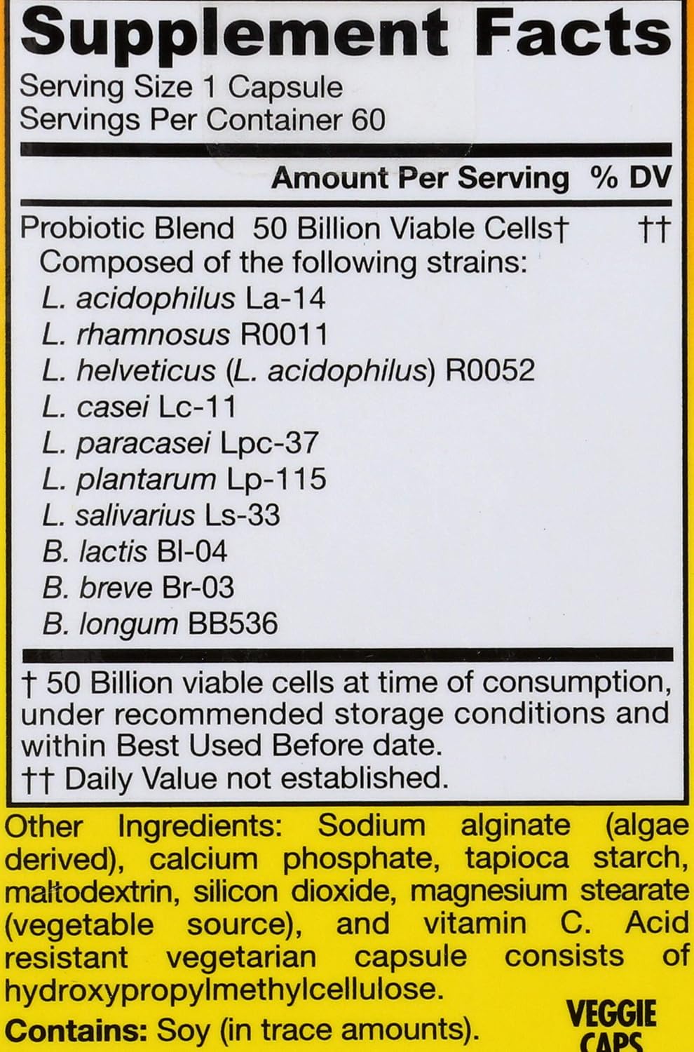 Jarrow Formulas Ultra Dophilus, 60 cápsulas