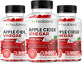 healblend Gomitas de Vinagre de Manzana 1000 mg con Vitamina B12 - 180 unidades (Pack de 3)