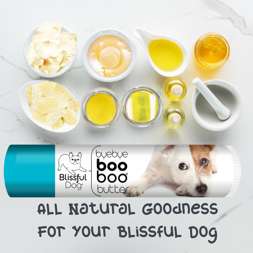 The Blissful Dog Tubo de 0.15 oz para Jack Russell Terrier Mantequilla Booboo
