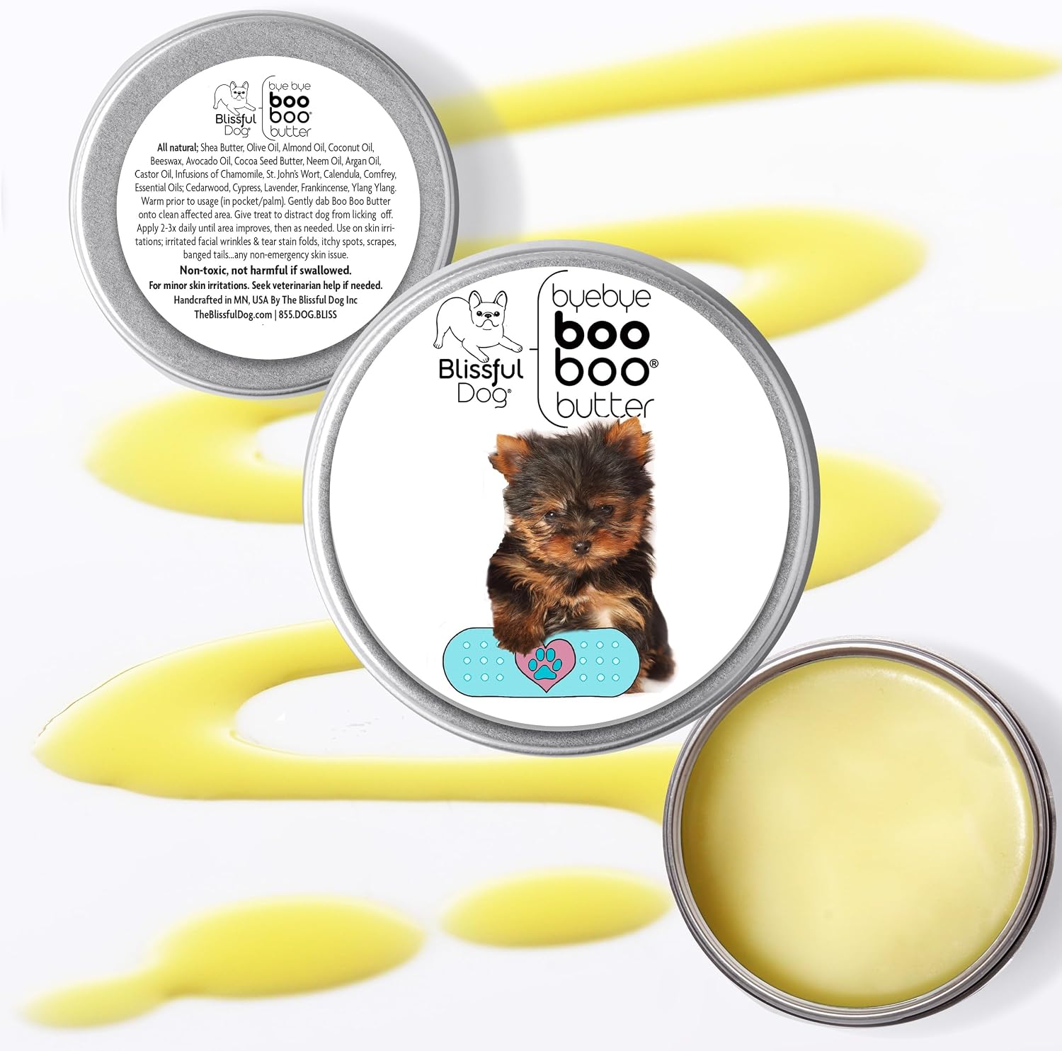 The Blissful Dog 1 oz LATA Yorkshire Terrier Booboo Butter
