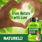 NATURELO Multivitamínico Postnatal - Complemento para Madres Lactantes - 180 Cápsulas (Pack de 2)