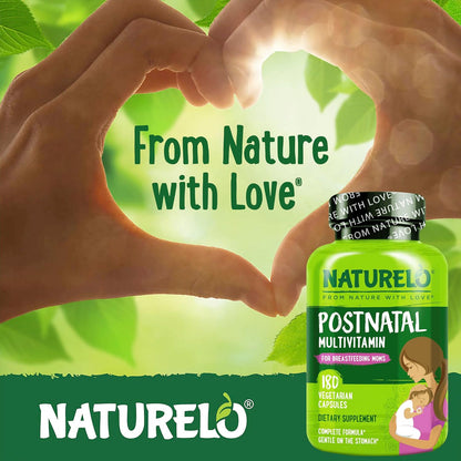 NATURELO Multivitamínico Postnatal - – Hierro suave: el bisglicinato de hierro es conocido por ser bien tolerado y – Image 6