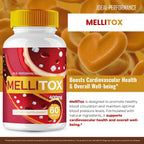MelliTox Capsules, Overall Health and Wellness Supplement Pills - Maximum Strength, MelliTox All Natural Formula Pills, Advanced Health Support Reviews (5 Pack)