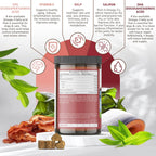 Strawfield Pets Masticables de Salmón para Perros con Omega 3 - Aceite de Salmón Salvaje de Alaska para Piel, Pelaje y Articulaciones