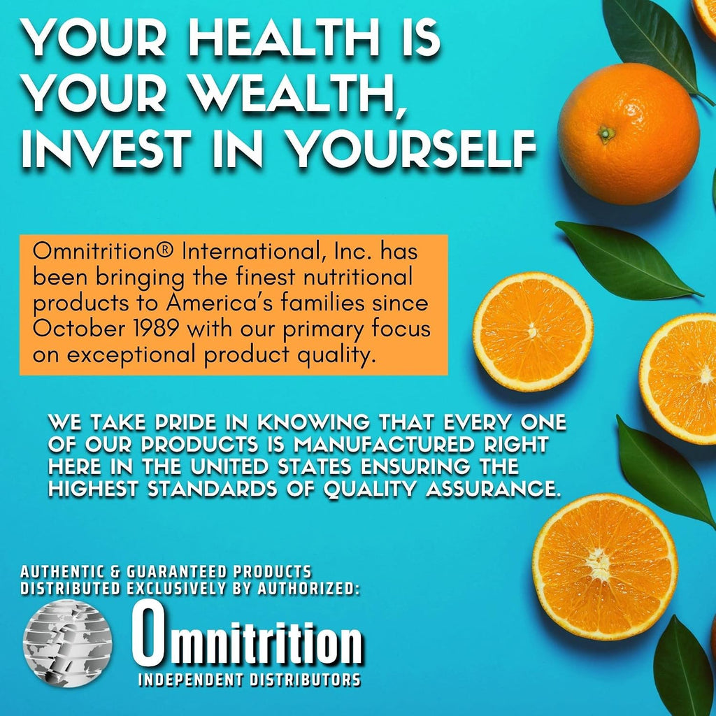 Omnitrition Pack AM y PM: Omni IV Líquido Multivitamínico con Glucosamina y OmniTrim Nite Lite