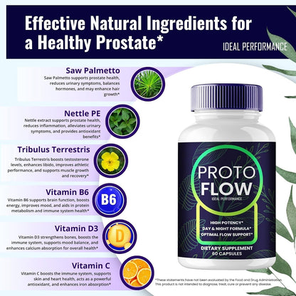 Proto Flow Cápsulas para la Próstata - – Calidad: Busque productos de fabricantes reputados que sigan buenas – Image 6