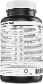 Brieofood Multivitamínico Diario para Hombres, 180 Comprimidos