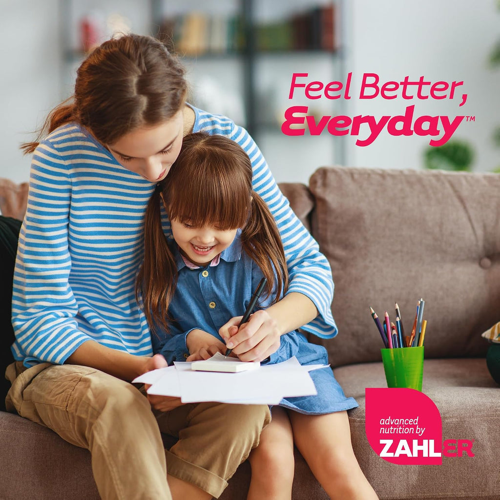 Zahler KidsActive – Fórmula en Polvo para la Concentración Infantil, 30 Dosis, Sabor a Punch de Fruta