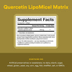 Natural Factors Quercetin LipoMicel Matrix - 30 Cápsulas Blandas
