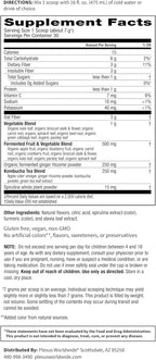 Plexus Greens™ – Mezcla de Frutas y Verduras Fermentadas con Kombucha